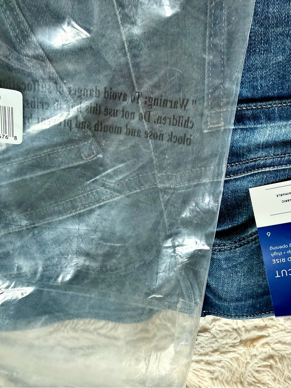 Apt. 9 Women's Tummy Control Dark Wash Bootcut Jeans 6 NWT - Picture 6 of 6